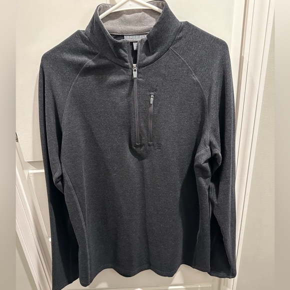 Free Fly men’s bamboo fleece quarter zip. Size medium - Picture 1 of 4